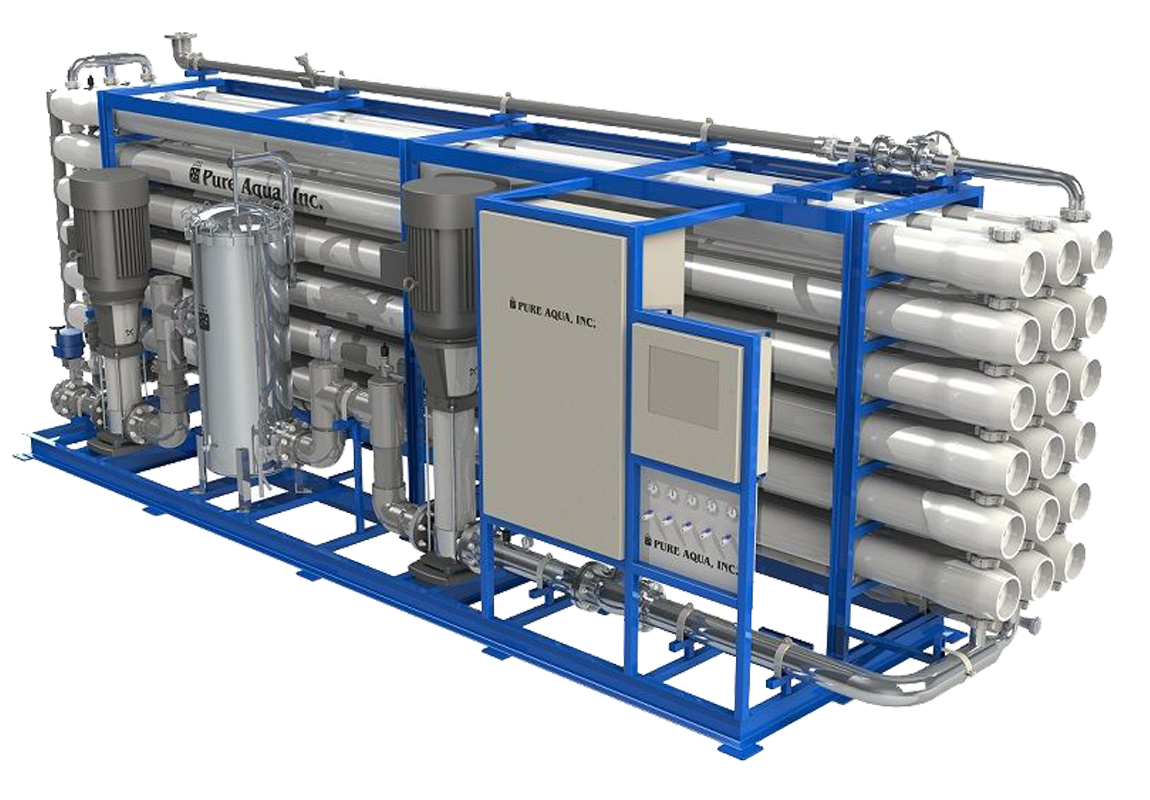 Equipo de bombeo de agua en Canarias